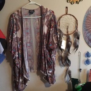 Colorful Floral Kimono